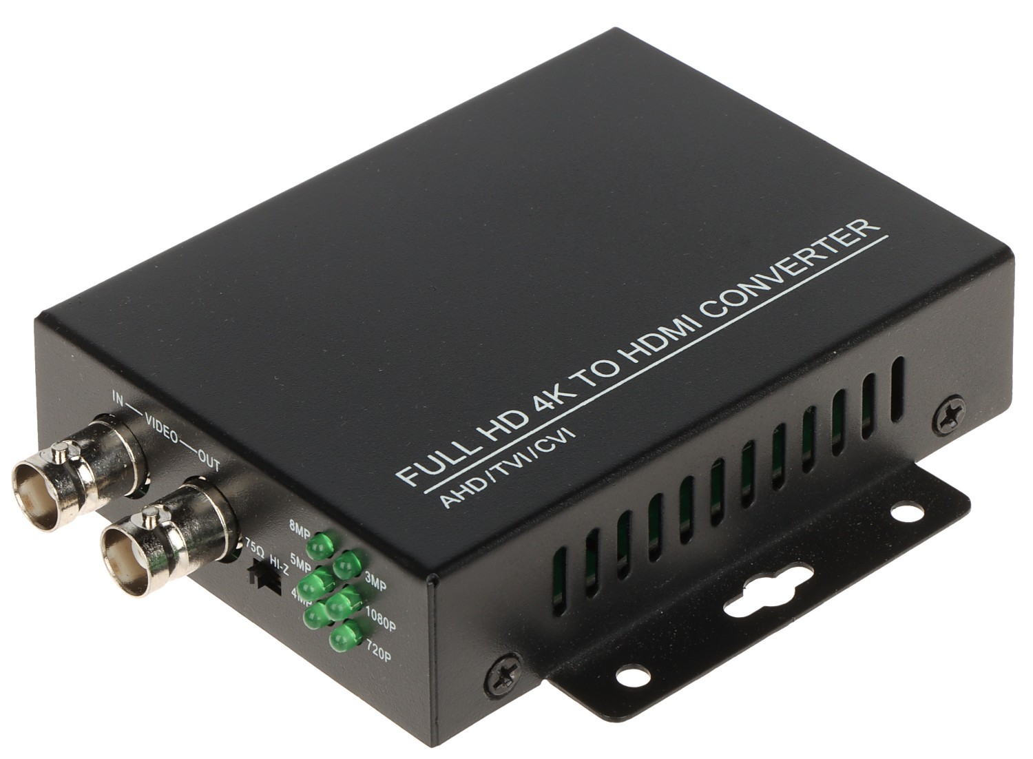 Convertor video AHD/HD-CVI/HD-TVI/PAL @ 8 Mpx la HDMI