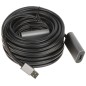 Cablu prelungire USB 3.1 activ 10 m Y-3005