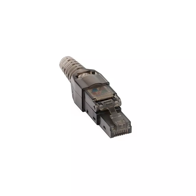 Mufă RJ45 Cat6 tată (tool-less)