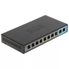 Switch PoE 8 x gigabit +2 uplink BCS-B-SP08G02G BCS Basic