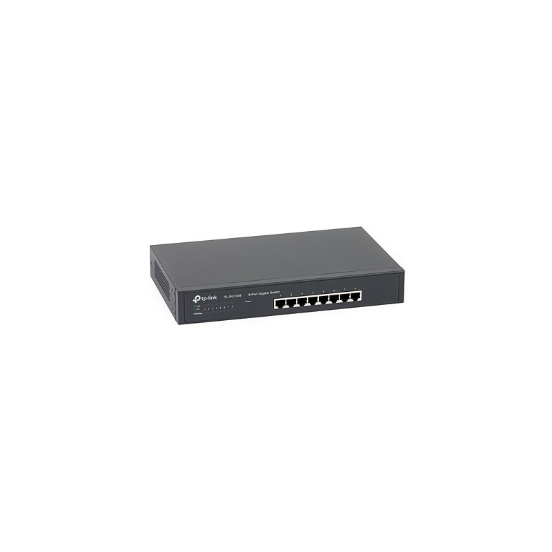 Switch gigabit 8 porturi TL-SG1008 rackabil 19 inch - 1