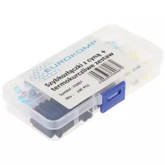 Set tuburi termocontractabile cu fludor 50 buc diverse marimi ZS-0856 - 1