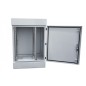 Outdoor dual access distribution cabinet IP56 18U STZD 1196/816/625