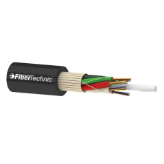 Fibră optică multitube 72 fibre 6Tx12F G.652D Corning Fibertechnic ADSS 1.5kN (SPAN 80m) - 3