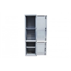 Cabinet rack 42U de exterior 600x600 dual (cameră de 27U și 15U jos) - 4