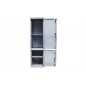 Cabinet rack 42U de exterior 600x600 dual (cameră de 27U și 15U jos)