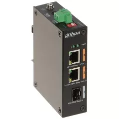 Switch PoE 2 porturi RJ45 + 1xSFP gigabit PFS3103-1GT1ET-60-V2 Dahua - 1