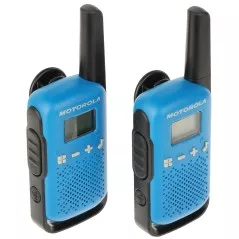Set 2 stații PMR Motorola-T42/blue 446.1 MHz...446.2 MHz - 1