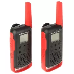 Set 2 stații PMR Motorola-T42/red 446.1 MHz...446.2 MHz - 1