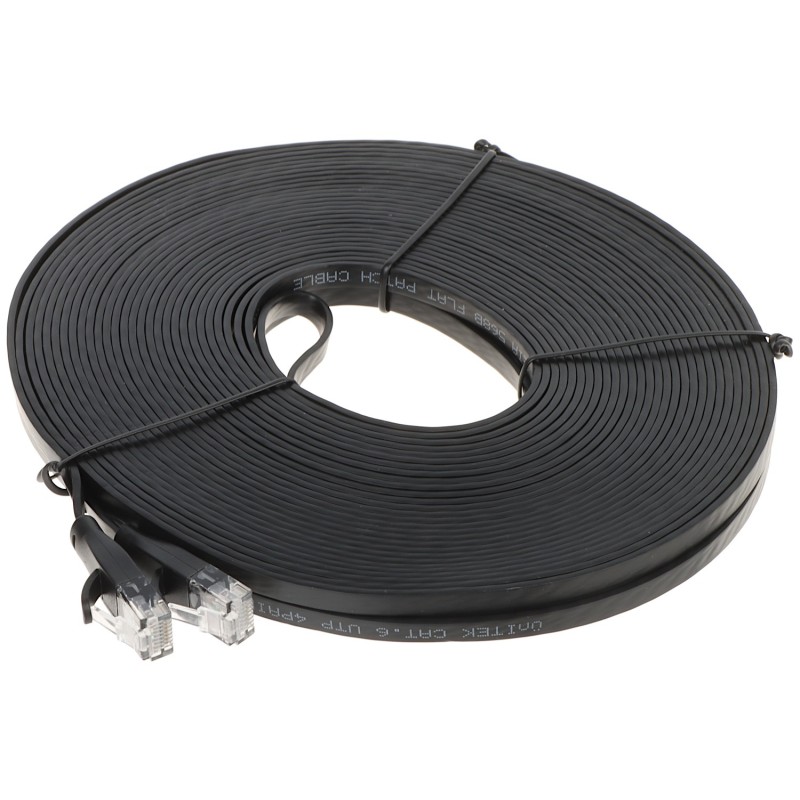 Patchcord UTP 20m Cat.6 ultraplat 100% cupru