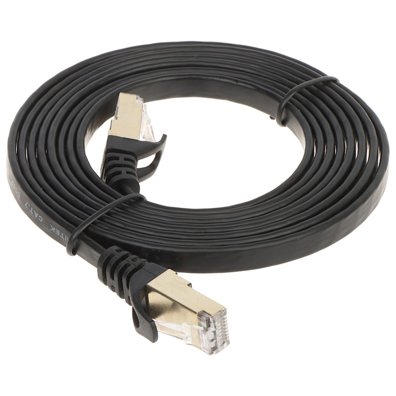 Patchcord STP cat7 2m Unitek ultraplat 10Gbit cupru 100%