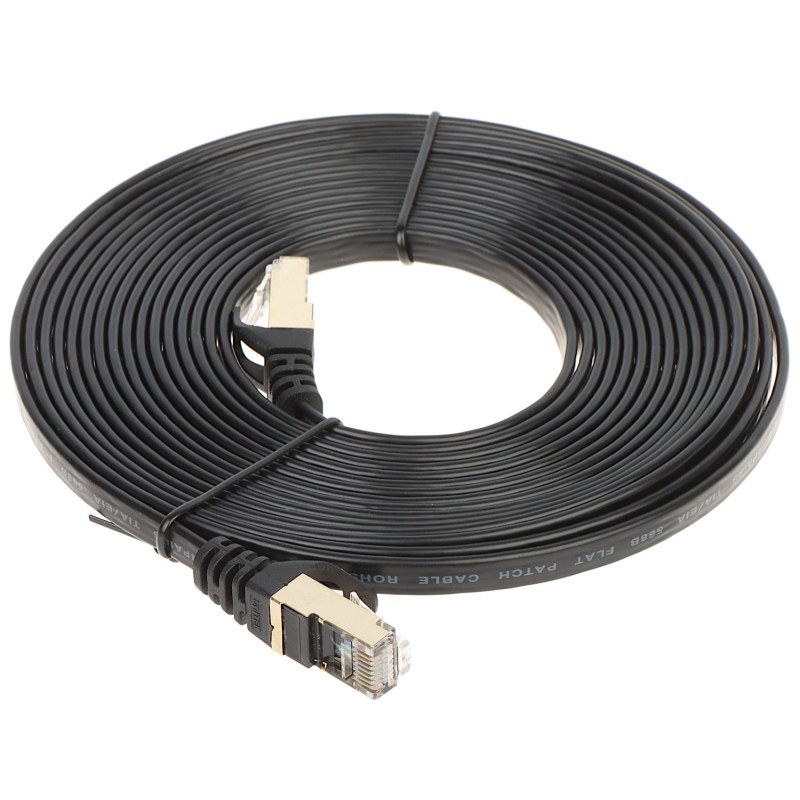 Patchcord SSTP cat.7 5m Unitek ultraplat 10Gbit cupru 100%