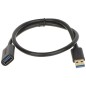 Cablu prelungire USB 3.0 tata-mama 0.5 m UNITEK