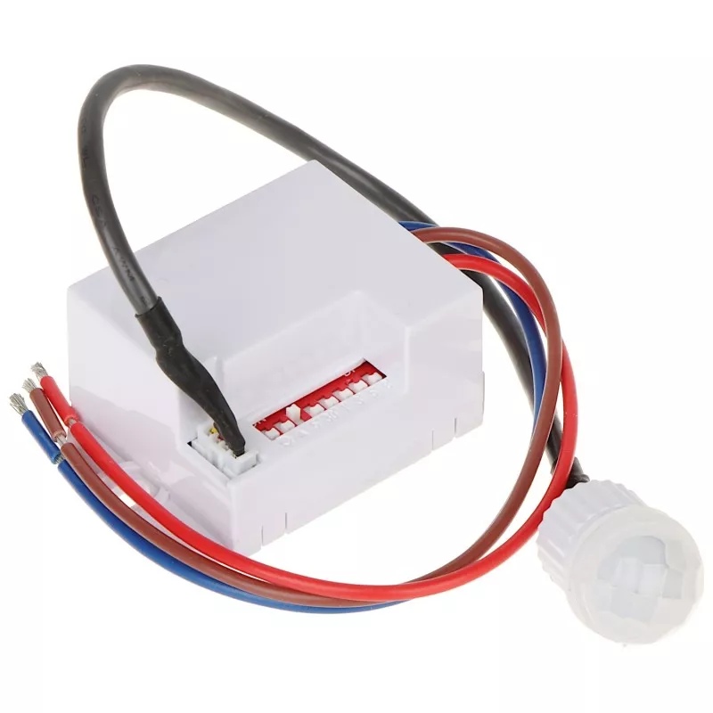 Detector miscare MD-15B7 230V pentru iluminat montaj ascuns rigips