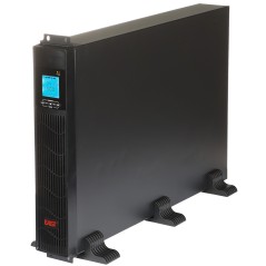 UPS online EAST 1800W/2000VA Rack/Tower ecran LCD 2U 4x12V/9Ah - 1