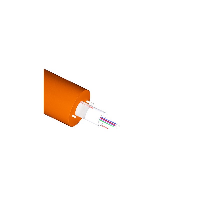 Cablu fibră optică îngropabil ZTT DAC 4 fibre 9/125 G.652D 1.5 kN - 1