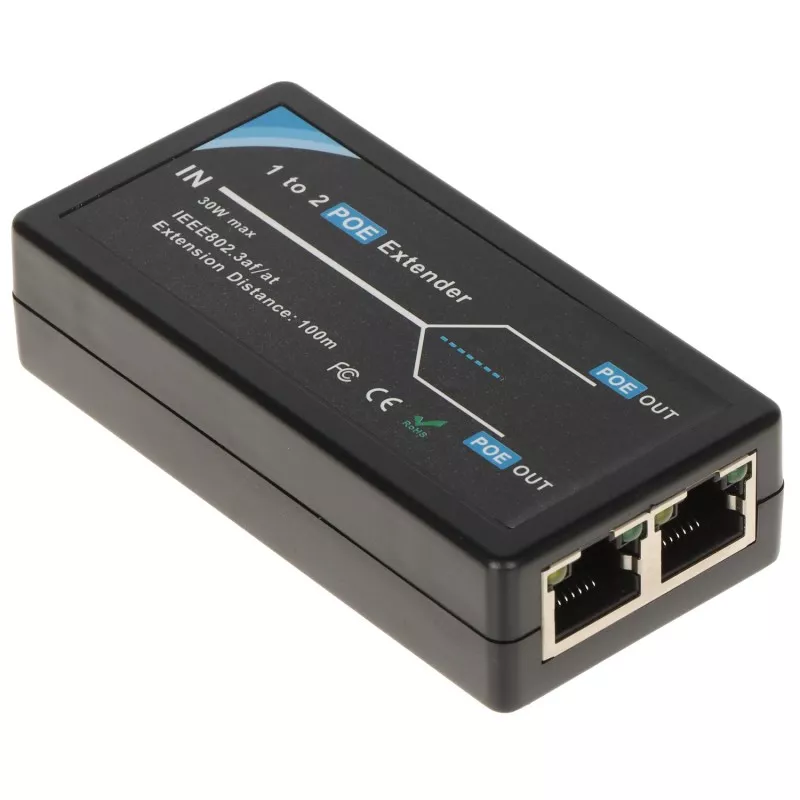 Extender PoE 802.3af/at 2x100m PFT1320