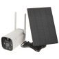 Cameră IP cu panou solar, acumulator APTI-W21C1S-TUYA Smart Wi-Fi - 1080p 3.6 mm