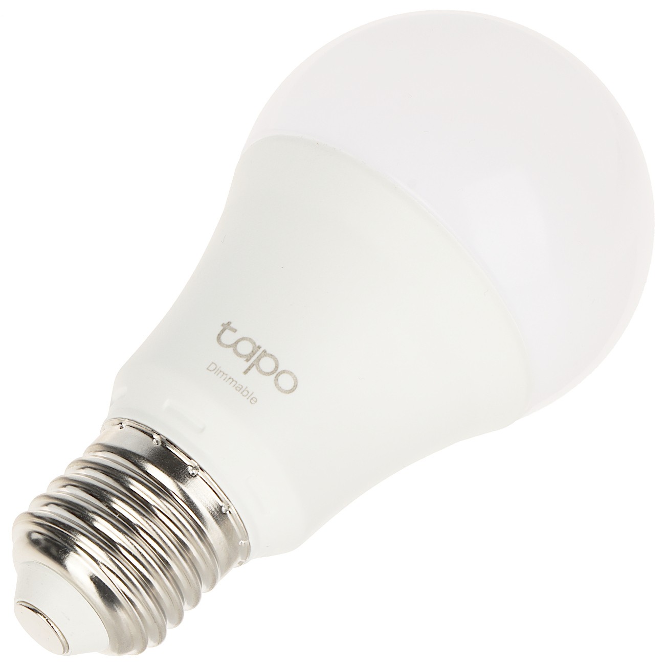 Bec LED inteligent TP-Link Tapo L510E, Wi-Fi, E27, 8.7W (60W), lumina calda (2700K), compatibil Amazon Alexa si Google Assistant