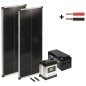Kit panouri fotovoltaice + controller + acumulator SP-KIT-2X100/65/MPPT-LCD 540 Wh