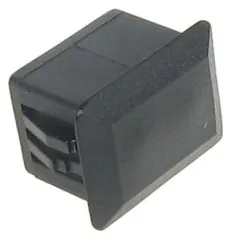 Capac ODF pentru SC simplex / masca PPZO-SC/B negru  - 1