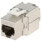 Mufa RJ45 mama keystone FTP Cat.6A FX-RJ45-6A-16 metalica, no-tool Mufa RJ45 mama keystone FTP Cat.6A FX-RJ45-6A-16 metalica, no-tool