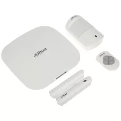 Kit alarma wireless Dahua ART-ARC3000H-03-FW2 868MHz PIR telecomanda, contact magnetic, GPRS/4G, dual sim - 1
