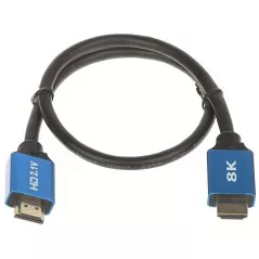 Cablu 8K HDMI V2.1 high speed 48 Gb 0.5m - 1