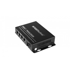 Media convertor 4 porturi 1004GE-SFP 4x RJ45 10/100/1000mb Fibertechnic - 3