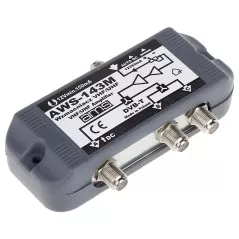 Mini amplificator 3 ieșiri CATV 20 dB AWS-143M AMS 87...774 MHz