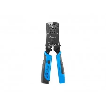 Sertizor RJ45, RJ12, RJ11 + tester rețea Lanberg NT-0203 - 1 Sertizor RJ45, RJ12, RJ11 + tester rețea Lanberg NT-0203 - 1
