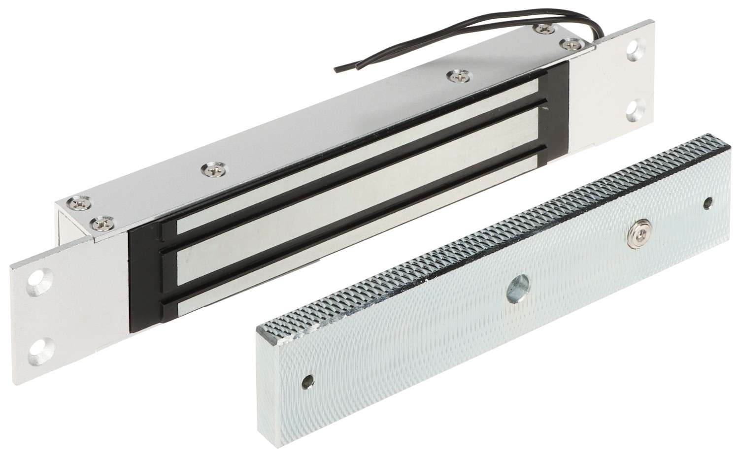 Electromagnet ușă 280kg/12V ZEW-280 cu senzor ușă deschisă