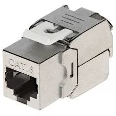 Modul Keystone RJ45 jack Cat.8 tool-free - 1