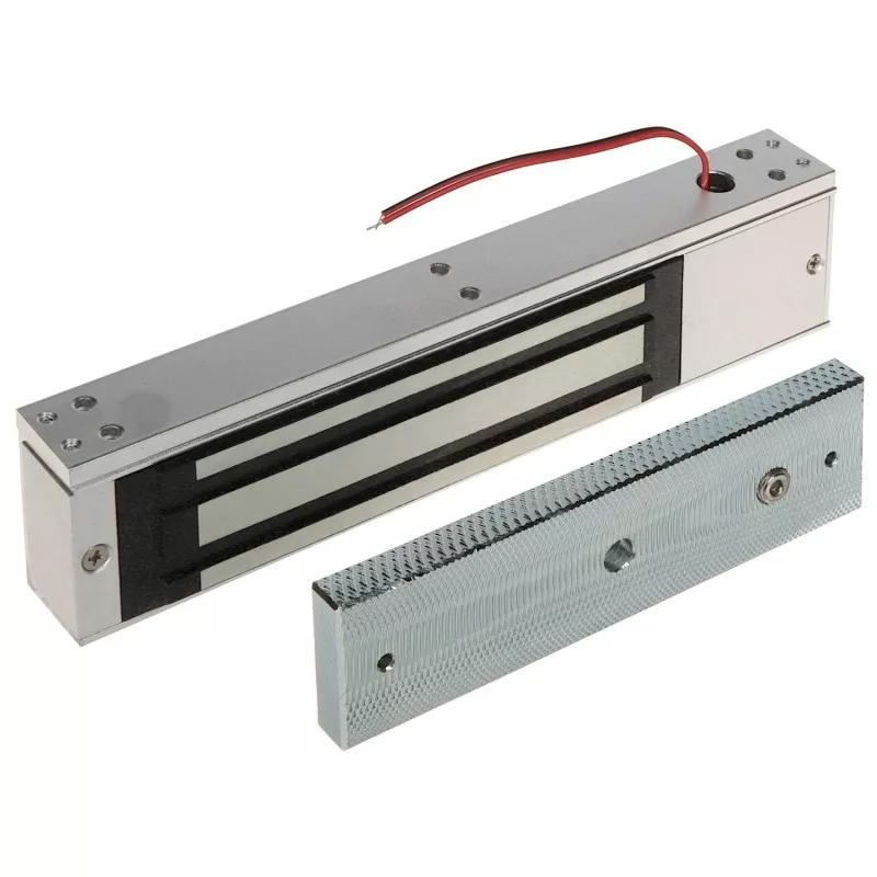 Electromagnet ZE 320kg cu LED contact NO/NC 12/24VDC