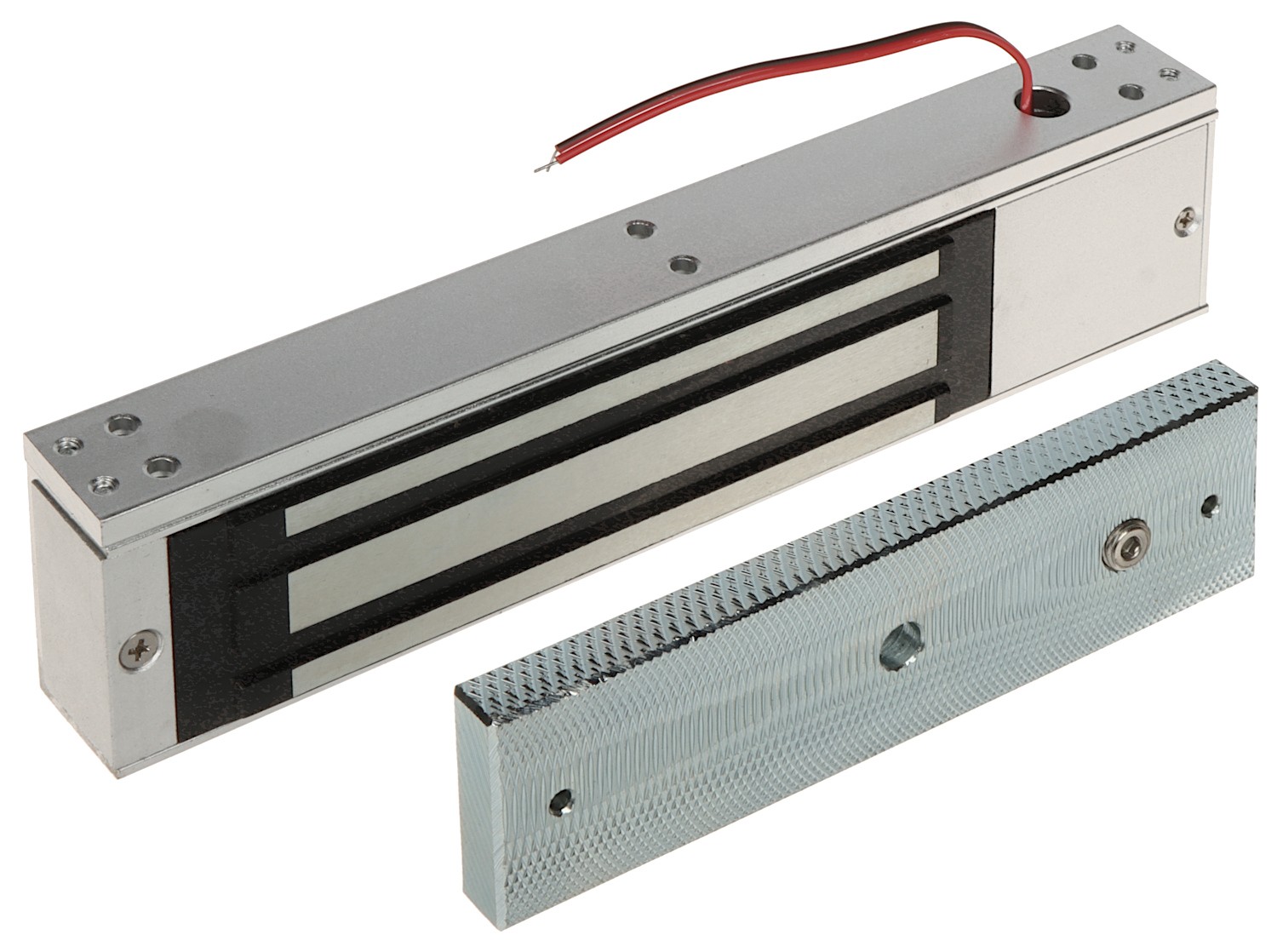 Electromagnet ZE 320kg cu LED contact NO/NC 12/24VDC