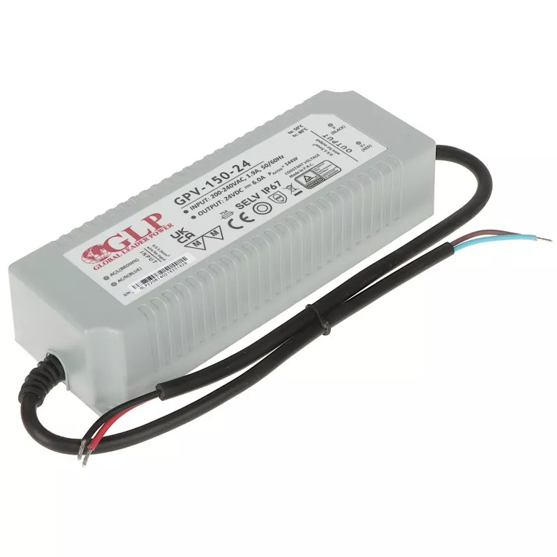 Sursa alimentare 24V/6Ah de exterior IP67 144W GPV
