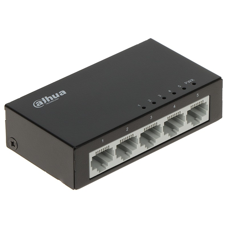 Switch 5 port Dahua PFS3005-5ET-V2 10/100 Layer2