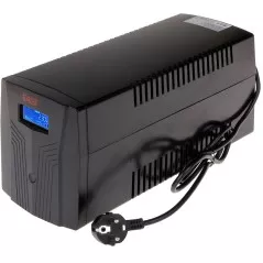 UPS 900W/1500VA EAST cu display, funcție Cold-Start și APFC 2 x 12V/8Ah