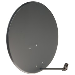 Antenă satelit offset AS 80cm Corab gri închis