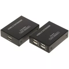 Extender USB 2.0 150m pe UTP cu hub 4 porturi - 1