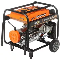 Agregatul Generator de Curent cu Starter, 6000W, Tensiune 230V, 2 Prize, AVR, Bobinaj Cupru, Motor 15CP, Capacitate 420cm3, Star