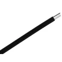Rola 1000m fibră optică 1 fibră singlemode FTTX FLAT DROP G.657A1 cu șufă  - 1