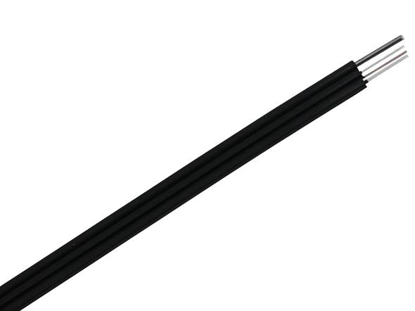 Rola 1000m fibră optică 1 fibră singlemode FTTX FLAT DROP G.657A1 cu șufă