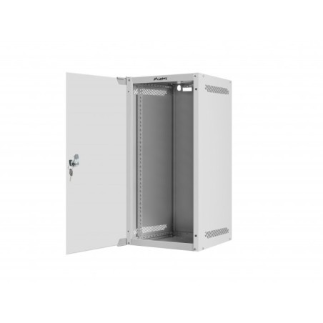 Cabinet Rack 10 inch 12U gri 280X310 Lanberg uşă sticlă LANBERG - 3