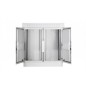 Cabinet rack de exterior 2x22U STZD 1386x1330x830 izolație tip sandwich IP55