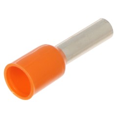 Tuburi de capăt izolați 4mmp, cupru, portocaliu 200 buc