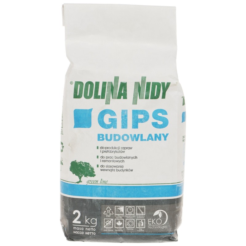 Ghips de construcție GIPS-B-2/DN sac 2 kg atlas / dolina nidy