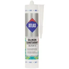 Silicon sanitar S280-W Atlas Silton S 280 ml Alb ATLAS - 1