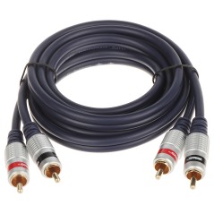 Cablu RCA stereo 1.5 m conectori auriți high quality Vitalco