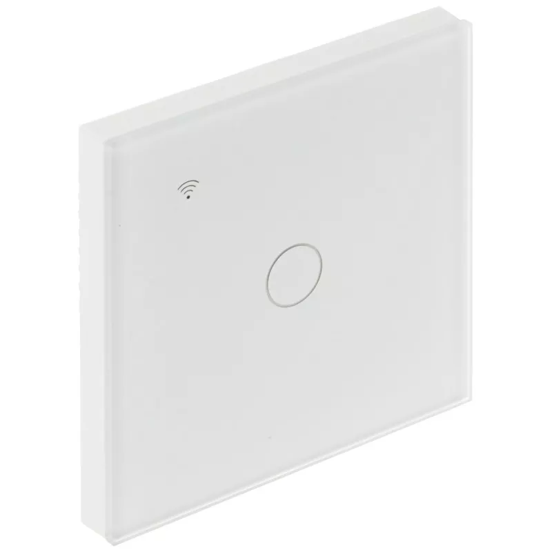 Întrerupător perete touch simplu ATLO-TB1 Wi-Fi Tuya Smart